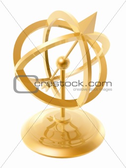 golden sundial