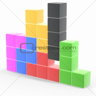 classic tetris game