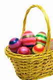 Easter Eggs In A Basket -1