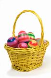 Easter Eggs In A Basket -4