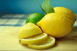 Sliced Fresh Lemon