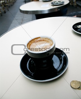 Coffee at a Parisian Cafe