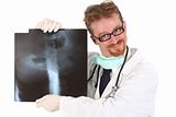 doctor with xray 