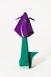 Single origami flower