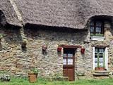 thatched cottage france