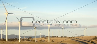 Wind Farm on the Hilltop