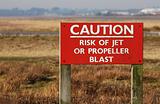 jet blast caution