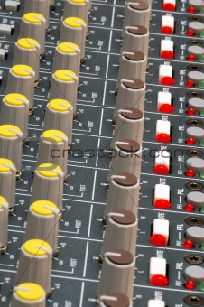 soundboard mixer