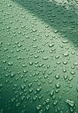 green raindrops