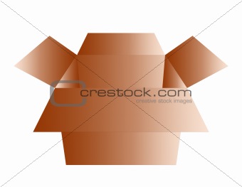 Cardboard Box Illustration