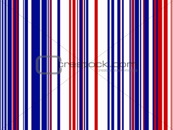 Red White Blue Striped Background