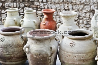 Vases and amphoras