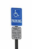 Handicapped Parking sign