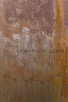 Grungy rusty metal texture for background