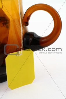 empty tea tag