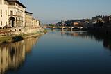 View or River Arno in Florence, Italy
