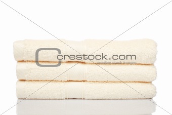 Yellow towels