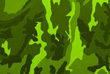Green camouflage pattern