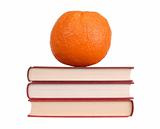 Orange on Books