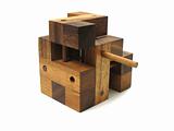 Wooden Cube Puzzle 4