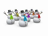 Holidays - Snowmen #2