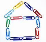 paperclip house