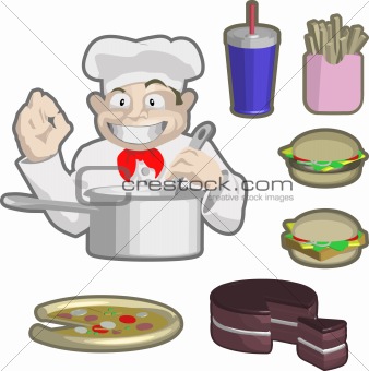 chef and food