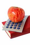 Apple Book and Calculator