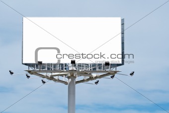Blank billboard, just add your text
