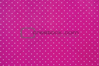 Abstract Pink Background with white dots