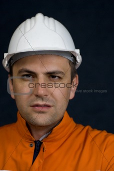Portrait of a miner