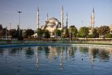 Blue Mosque Reflection