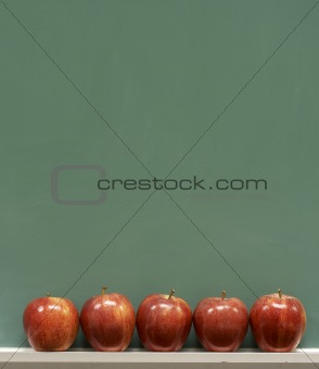 school and apples
