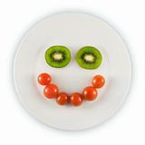 Smiling plate