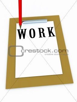 Clipboard With Word