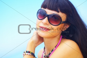 girl in sunglasses