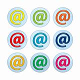 E-mail buttons