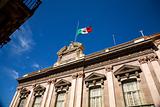 Flag Government Building Guanajuato Mexico