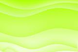 Abstract green wavy soothing background 