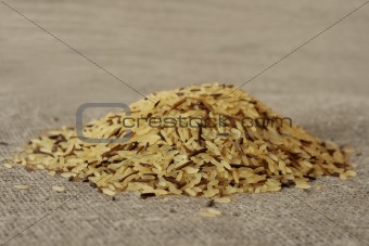wild rice grains