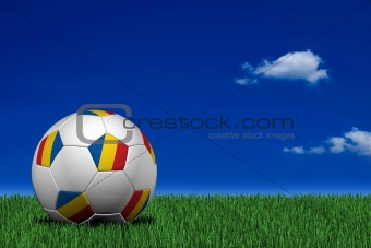 Romanian soccer ball