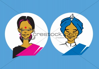 portrait series - indian couple