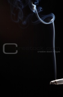 Burning cigarette  (AD)