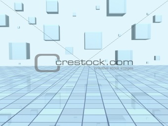 Background - an abstract geometrical illustration