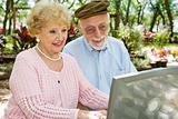 Seniors Enjoy Computer