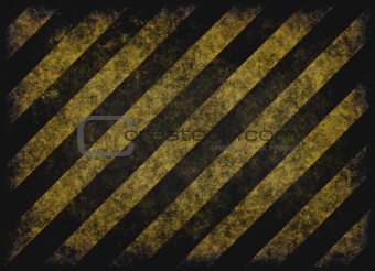 grunge hazard stripes