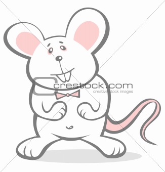 cheerful mousy