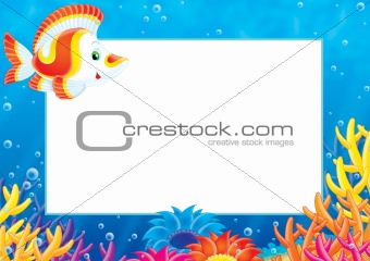 photo-frame "Coral fish"