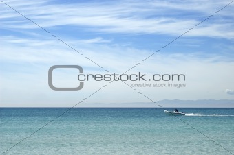 speedboat and the infinite ocean