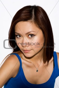 woman with tanned skin tone